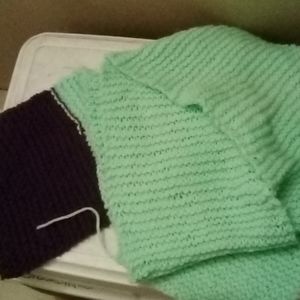 Knit scarf
